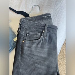 Paige gray skinny jeans size 27R